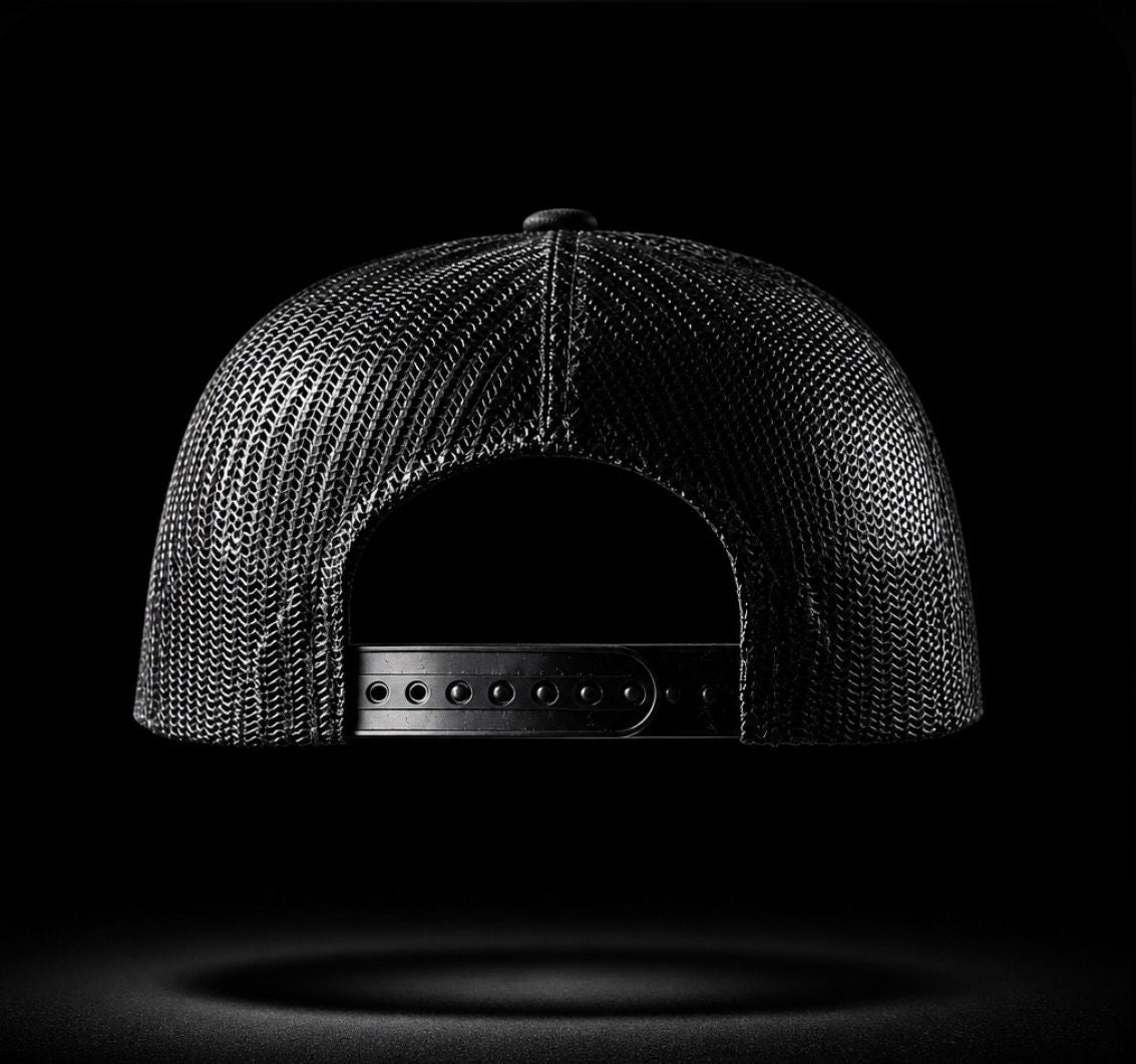 Bulls 4 Life Shield (Black)(Mesh SnapBack)Cap