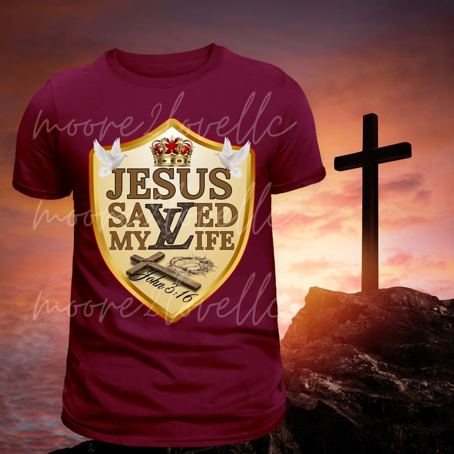 Jesus Saved My Life Tee