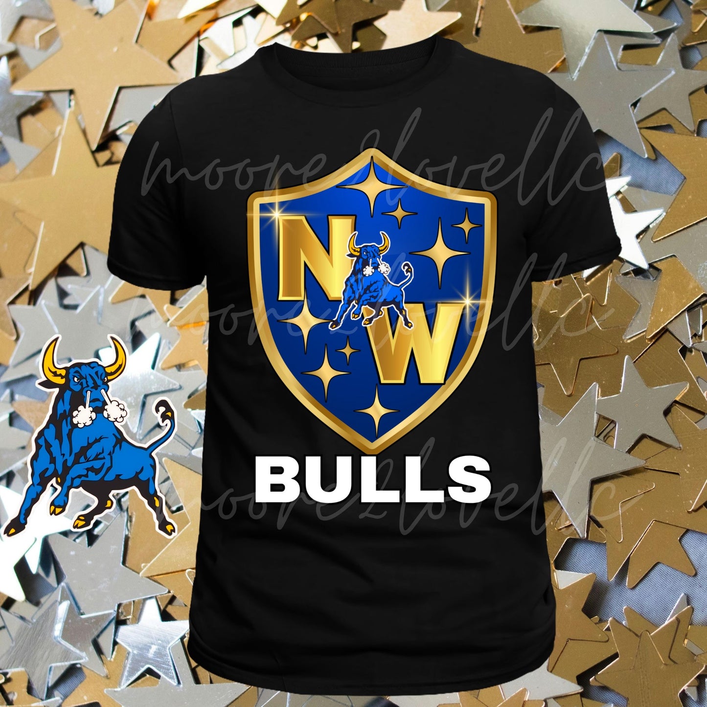 Bulls All-Star Shield Tee