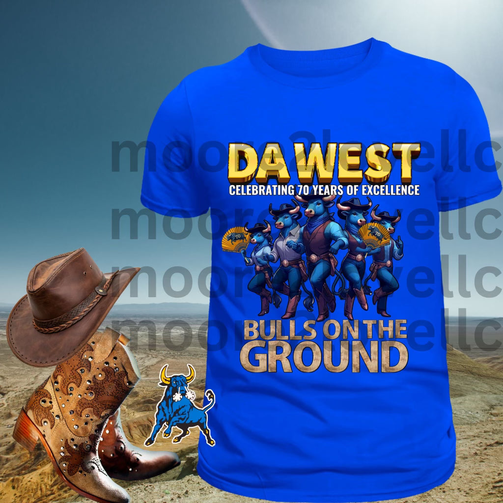 Bulls On The Ground Tee