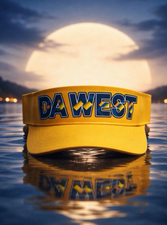 Da West Visor (Gold)