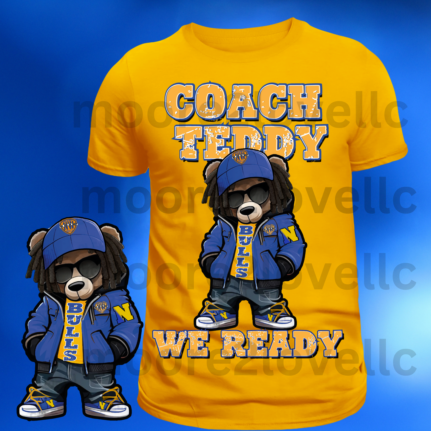 Coach Teddy (Gold) Tee