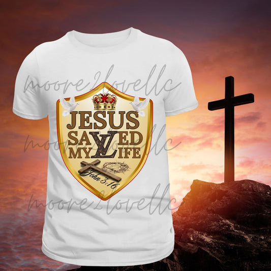 Jesus Saved My Life Tee