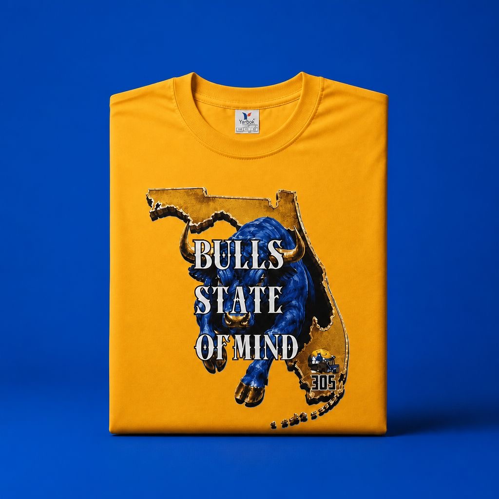 Bulls State of Mind (Gold Tshirt)