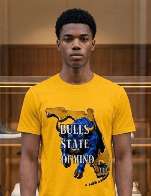 Bulls State of Mind (Gold Tshirt)