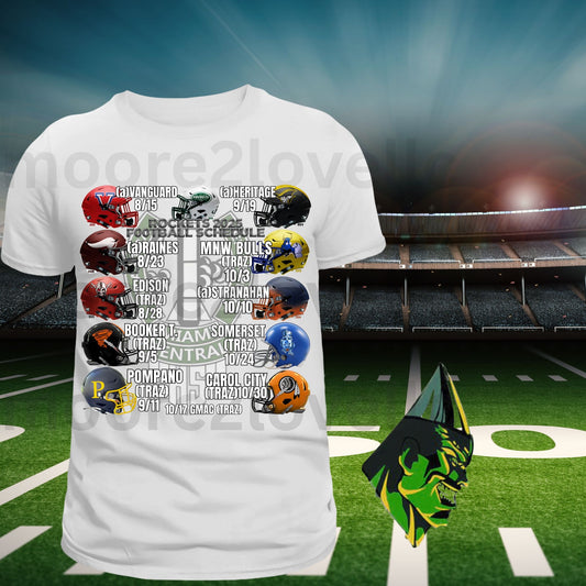 Central Rockets Game Time Tee