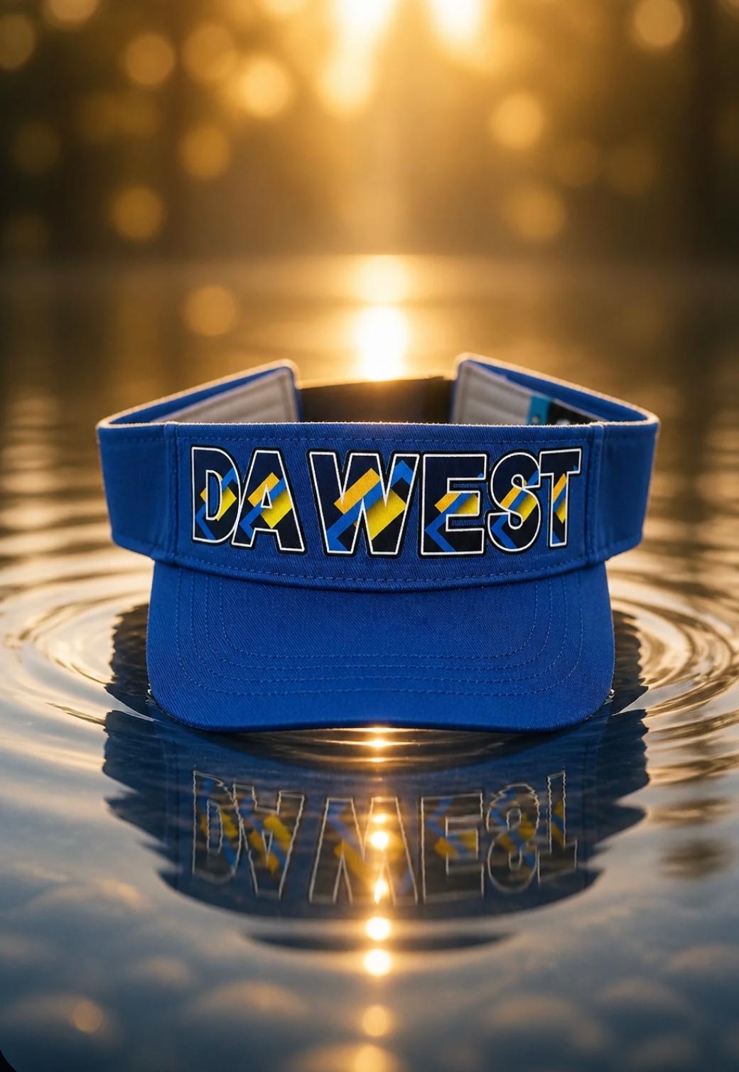 Da West Visor (Royal Blue)