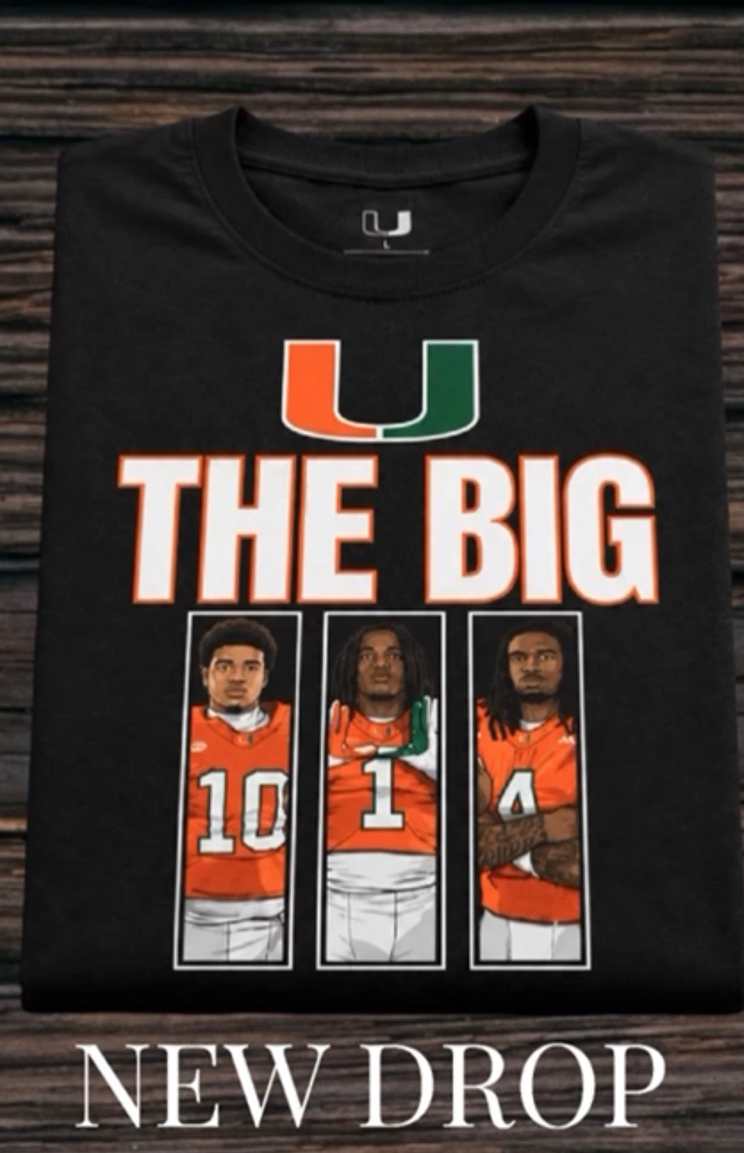 The Big 3 (UM Tee)(Runs Big)