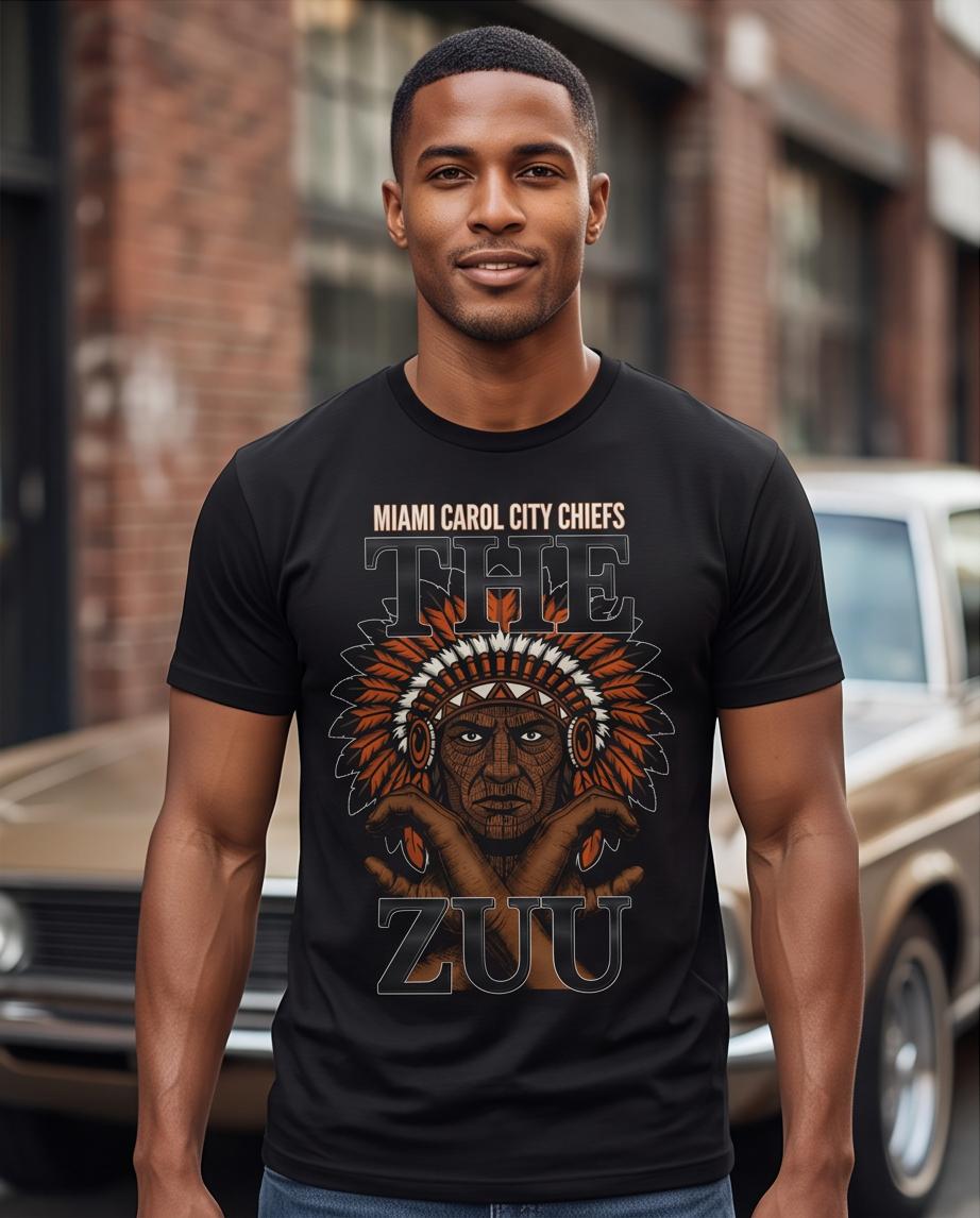 Zuu Chief(Black Unisex Tshirt)