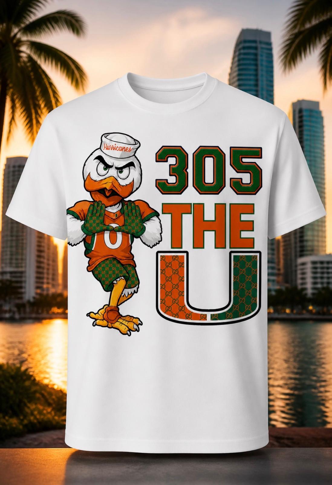 305 The U(UM Tee)(Runs Big)