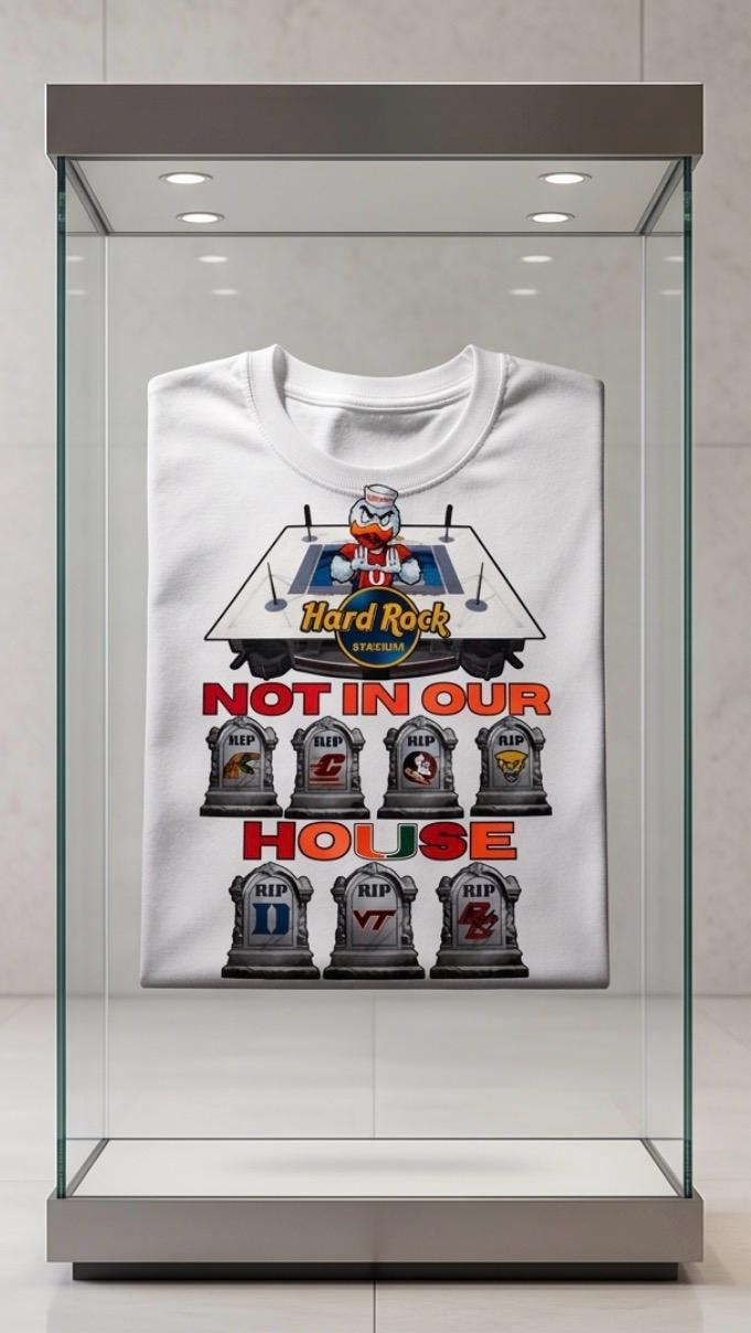 Not In Our House (UM Tee)(Runs Big)