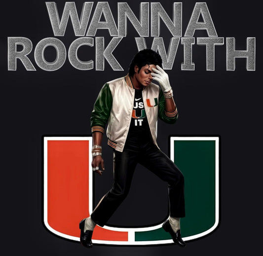 Wanna Rock With U (UM Tee)
